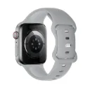 Hoco Apple Watch 38 / 40 / 41 mm. Flexible Series Classic Sports Silicone Strap - Gray