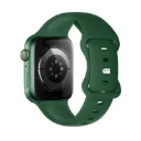 Hoco Apple Watch 38 / 40 / 41 mm. Flexible Series Classic Sports Silicone Strap - Pine Green