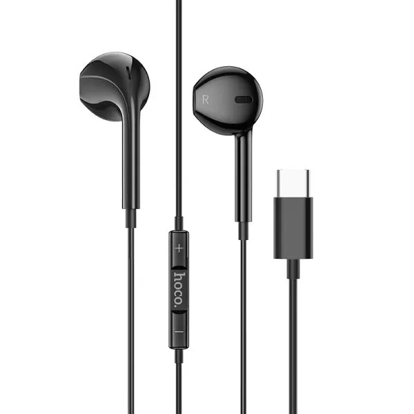 [10011375] Hoco M101 Crystal USB-C Handsfree - Black