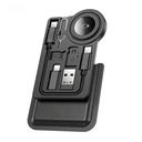 HOCO CW58 Multifunctional Apple Watch wireless charger - black
