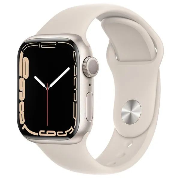 [10014608] Hoco Apple Watch 42/ 44 / 45 / 49 mm Flexible Classic Sports Silicone strap - Off White Cream