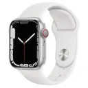 Hoco Apple Watch 42 / 44 / 45 / 49 mm. Flexible Series Classic Sports Silicone Strap - White