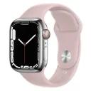 Hoco Apple Watch 42 / 44 / 45 / 49 mm hoco. Flexible Series Classic Sports Silicone Strap - Powder Sand Pink