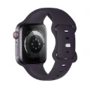 Hoco Apple Watch 42 / 44 / 45 / 49 mm. Flexible Series Classic Sports Silicone Strap - Crimson Cherry